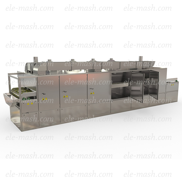 Indirect heating drying machine, model SLK