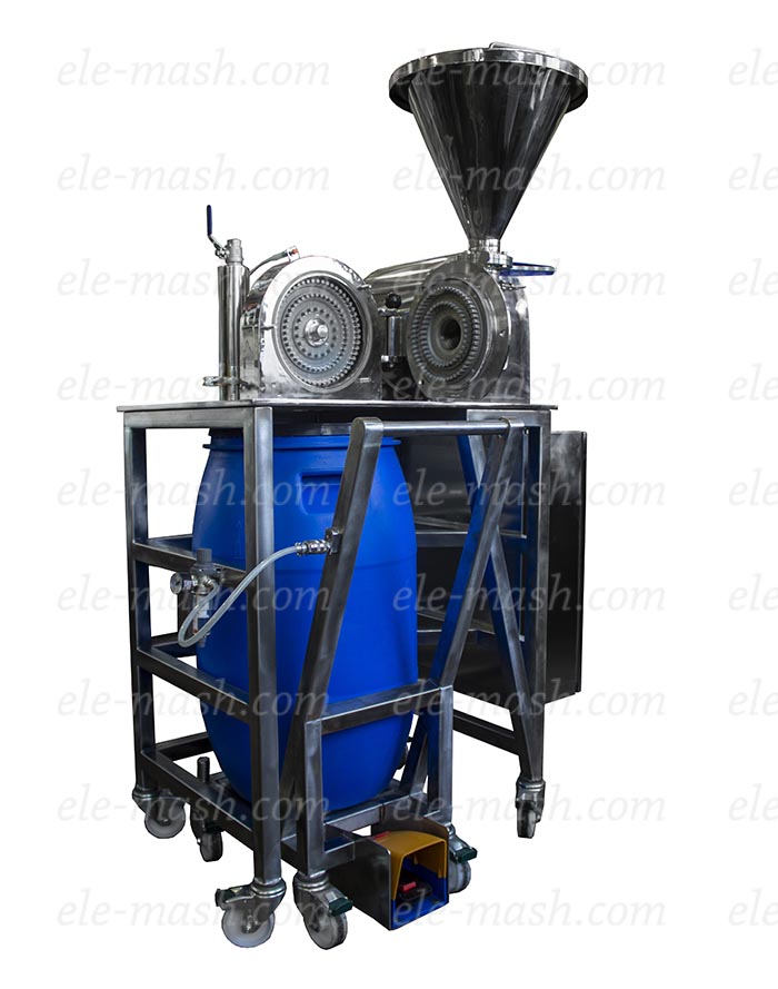 Pharmaceutical grinding mill, series MUK (according to GMP standard)