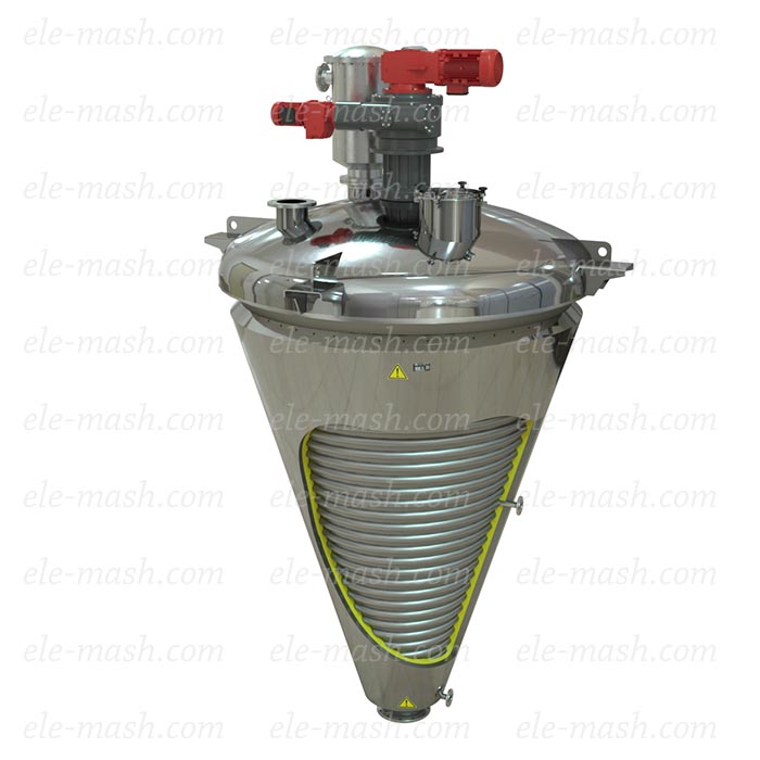 Spiral half-pipe heating jacket